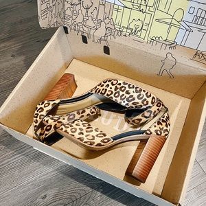 Soludos- Collette Heel (Leopard Print)